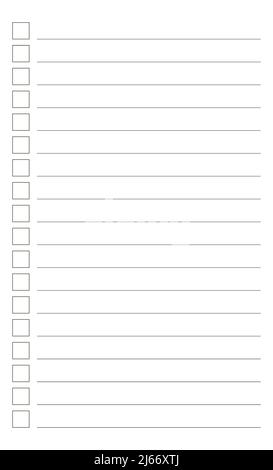 Graph paper. Printable To do list with check boxes, checklist, grid ...