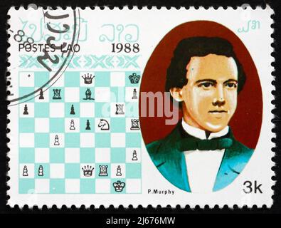 Paul Morphy, American giocatore di scacchi, circa 1858 Foto stock - Alamy