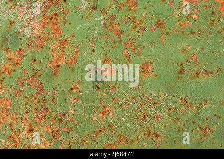 Grunge rusted metal texture, rust, and oxidized metal background. Old metal iron panel Stock Photo