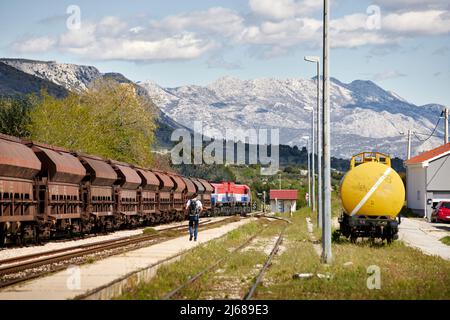 Train station Split Croatia Stock Photo - Alamy
