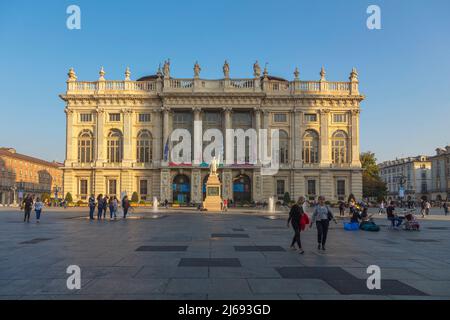 Palazzo Madama, Turin, Piedmont, Italy Stock Photo