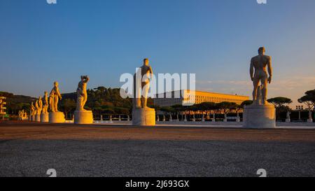 Stadio dei Marmi, Foro Italico, Rome, Lazio, Italy Stock Photo