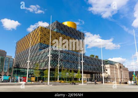 Library of Birmingham, Baskerville House, Centenary Square, Birmingham, West Midlands, England, United Kingdom, Europe Stock Photo
