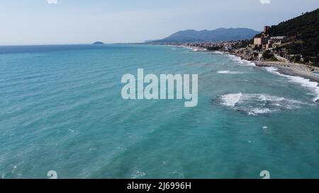 Borghetto Santo Spirito liguria coast Stock Photo