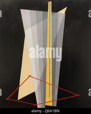 Laszlo Moholy-Nagy, Hungarian abstract painter and designer, taught at ...