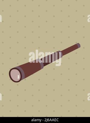 Spy glass Stock Vector