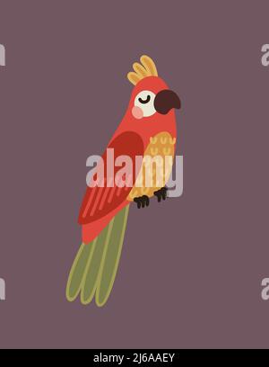 Parrot Stock Vector