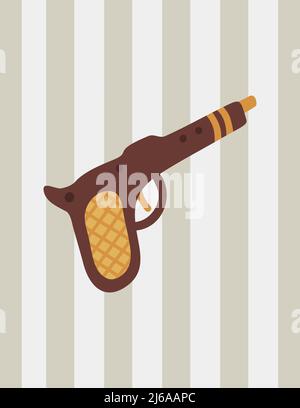 Pirate gun Stock Vector