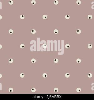 Eye dots pattern Stock Vector