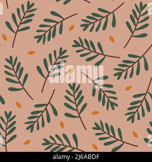Branches pattern Stock Vector