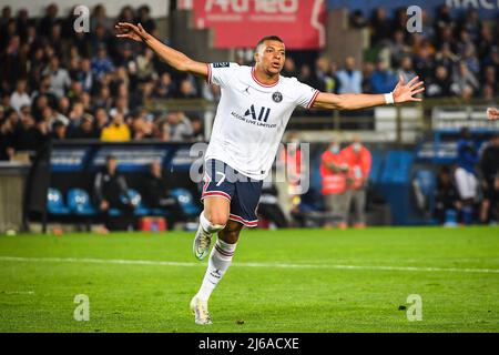 But Achraf HAKIMI (64' - PSG) RC STRASBOURG ALSACE - PARIS SAINT-GERMAIN  (3-3) 21/22 