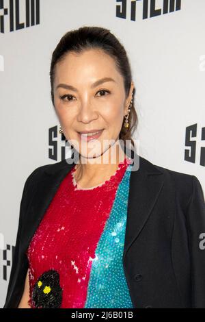 California, USA. 29th Apr, 2022. Michelle Yeoh attends the SFFilm Festival 'A Tribute to Michelle Yeoh' in San Francisco, California, United States on April 29, 2022. (Photo by Yichuan Cao/Sipa USA) Credit: Sipa USA/Alamy Live News Stock Photo