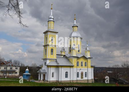 Botosani, a historic town in Moldova, Northern Romania: the Lipovenian Church Stock Photo