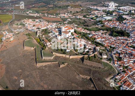 Estremoz Castle or Castelo de Estremoz, Estremoz, Portugal Stock Photo