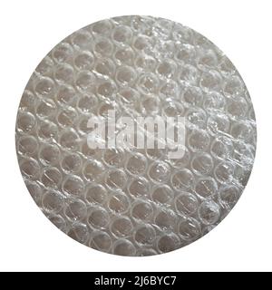 Plastic air bubble protection foil wrap texture background, air bubble packing texture Stock Photo