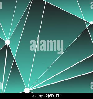 Abstract beautiful structure and DNA molecule Stock Vector