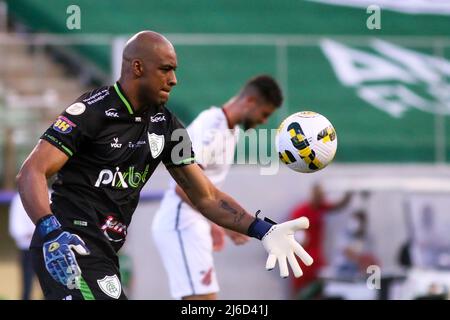 MG - Belo Horizonte - 04/30/2022 - BRAZILIAN A 2022 AMERICA-MG X ATHLETICO-PR - Jailson player of America-MG during a match against Athletico-PR at Independencia stadium for the Brazilian championship A 2022. Photo: Fernando Moreno/AGIF/Sipa USA Stock Photo