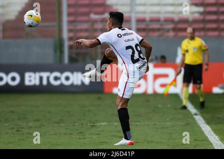 MG - Belo Horizonte - 04/30/2022 - BRAZILIAN A 2022 AMERICA-MG X ATHLETICO-PR - Cuello player of Athletico-PR during a match against America-MG at the Independencia stadium for the Brazilian championship A 2022. Photo: Fernando Moreno/AGIF/Sipa USA Stock Photo