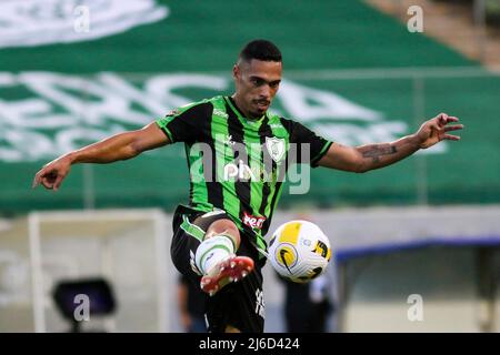 MG - Belo Horizonte - 04/30/2022 - BRAZILIAN A 2022 AMERICA-MG X ATHLETICO-PR - Eder player of America-MG during a match against Athletico-PR at the Independencia stadium for the Brazilian championship A 2022. Photo: Fernando Moreno/AGIF/Sipa USA Stock Photo