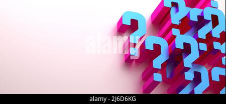 question marks Stock Photo