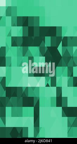 Abstract vivid geometric triangles architectural background vertical layout Stock Photo