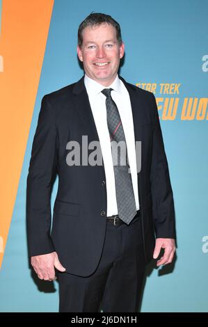 John Weber attends the Star Trek: Strange New Worlds NYC Premiere at AMC Lincoln Square, New York, NY, April 30, 2022. (Photo by Anthony Behar/Sipa USA) Stock Photo