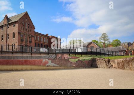 Chester Roman Amphitheatre Stock Photo