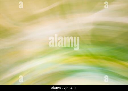 Green abstract waves with a slight blur and a gradient from light to dark tones. Backdrop Stock Photo