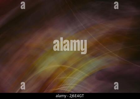 Abstract burgundy yellow background banner with linear waves and glare. Background. Copy space Stock Photo