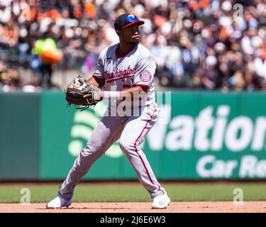 Ronald Acuna Jr. grounds out, third baseman Maikel Franco to first