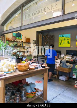 The Gardener - Ferry Building, San Francisco Stock Photo