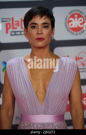 Carolina Ramirez attends Platino Awards 2022 - Red Carpet at Palacio