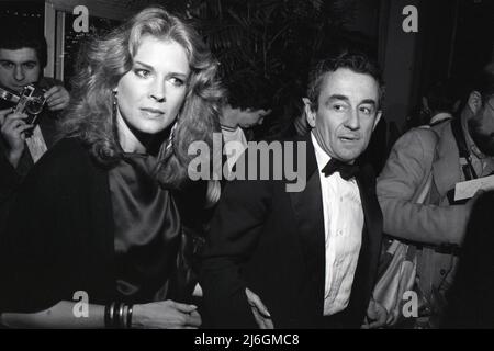 Candice Bergen and Louis Malle Circa 1980's Credit: Ralph  Dominguez/MediaPunch Stock Photo - Alamy