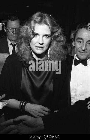 Candice Bergen and Louis Malle Circa 1980's Credit: Ralph  Dominguez/MediaPunch Stock Photo - Alamy