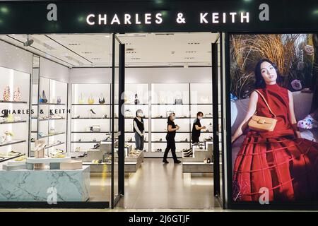 A Charles & Keith store is open in the mall. (Photo by Sheldon