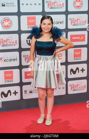 May 1, 2022, Madrid, Madrid, Spain: Ana Cristina Ordonez attends Platino Awards 2022 - Red Carpet at Palacio Municipal de Congresos on May 1, 2022 in Madrid, Spain (Credit Image: © Jack Abuin/ZUMA Press Wire) Stock Photo