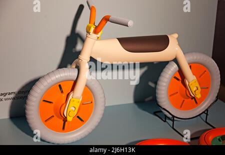 Umea, Norrland Sweden - June 4, 2021: concept bike from the design college Stock Photo