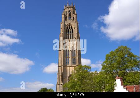 Tall cathedral in Boston, Lincolnshire, UK Stock Photo