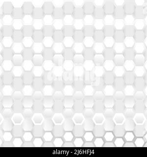 Simple blue background with connect hexagons Stock Vector
