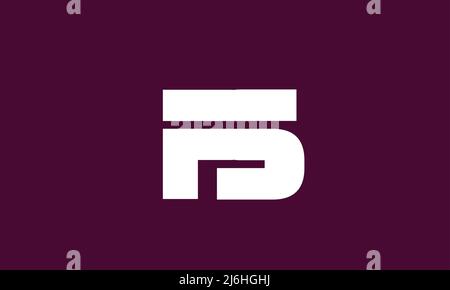 Alphabet letters Initials monogram logo Stock Vector