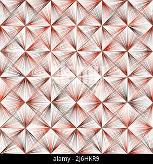 Line Art abstract vector pattern artwork made with various geometric shapes and linear elements. Minimal graphics design for poster, cover, art, prese Stock Vector