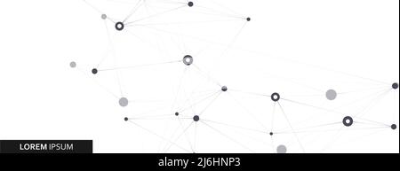 Molecules structure with DNA and neurons. Medicine, science and biotechnology vector illustration Stock Vector