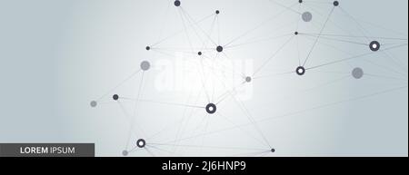 Molecules structure with DNA and neurons. Medicine, science and biotechnology vector illustration Stock Vector