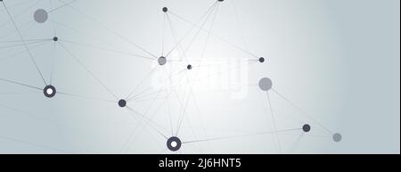 Abstract background with molecular structures. Molecules, DNA, genetic engineering. biology concept. Vector EPS10 Stock Vector