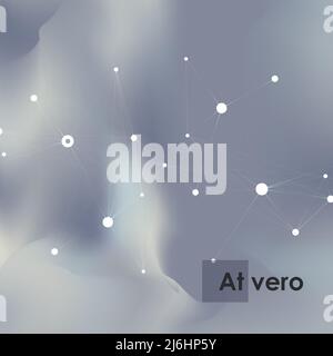 Blue background with DNA. Stock Vector