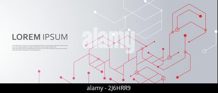 Abstract background of medical substance and molecule. Stock Vector