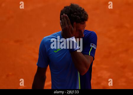 22th Apr 2022; RCT Barceloona, Barcelona, Spain; Barcelona Open Banc Sabadell, ESP: Barcelona Open Banc Sabadell 2022 - Day five; Pablo Carreno Stock Photo