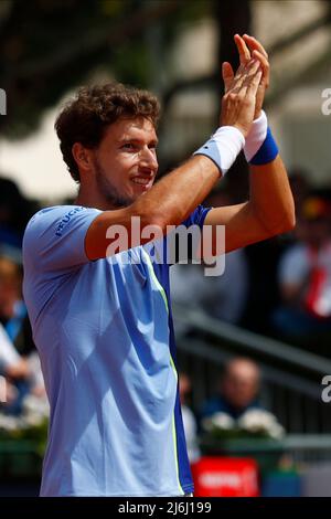 22th Apr 2022; RCT Barceloona, Barcelona, Spain; Barcelona Open Banc Sabadell, ESP: Barcelona Open Banc Sabadell 2022 - Day five; Pablo Carreno Stock Photo