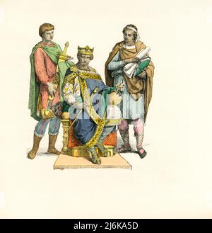 Charles the Bald, King of West Francia (843–77), King of Italy (875–77 ...