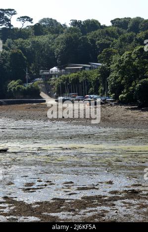 Helford River, Cornwall - 19 July 202: Views of the helford river Stock Photo